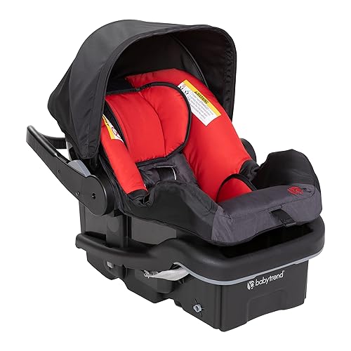 Miniatura 3 de Baby Trend EZ-Lift Plus 35 Asiento infantil para automóvil y base extra con conectores de pestillo y reclinación de pie abatible
