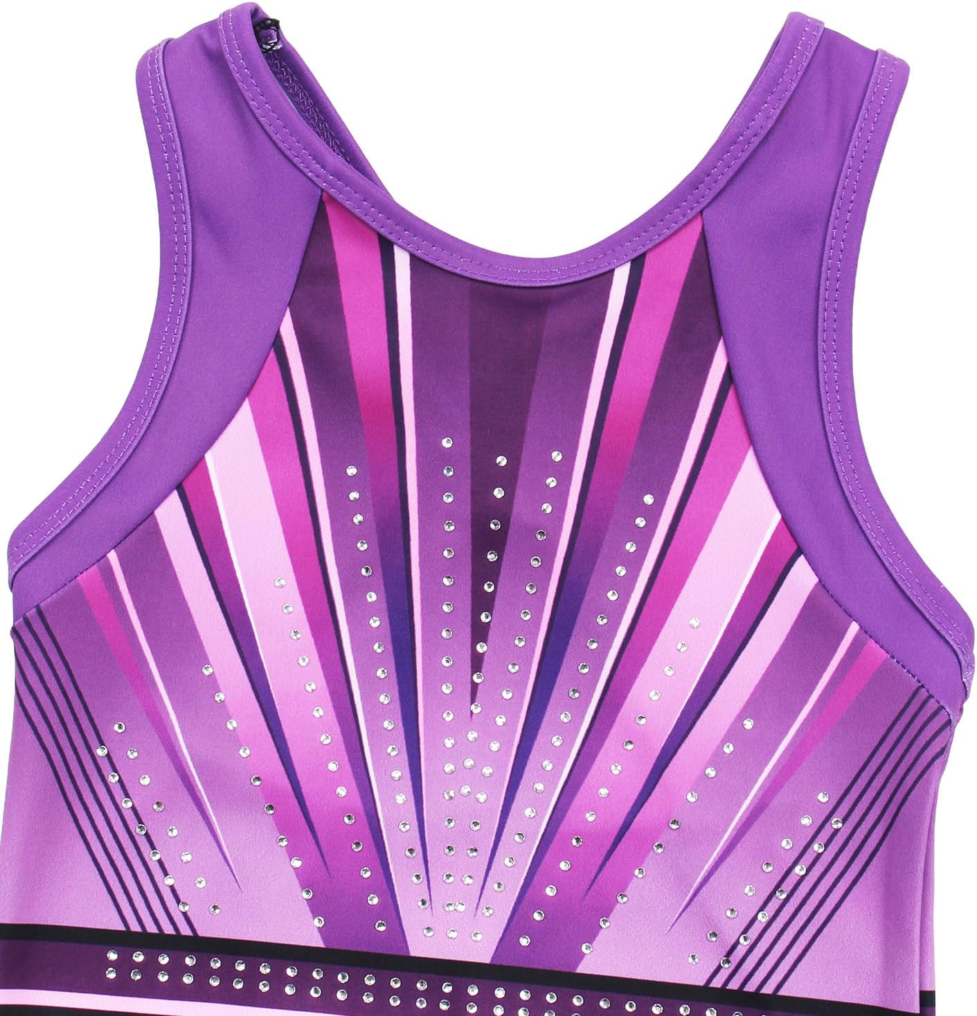MODAFANS Gymnastics Leotards for Girls With Shorts Tumbling Dance Combined Racerback Activewear 4-13Years - Image 4