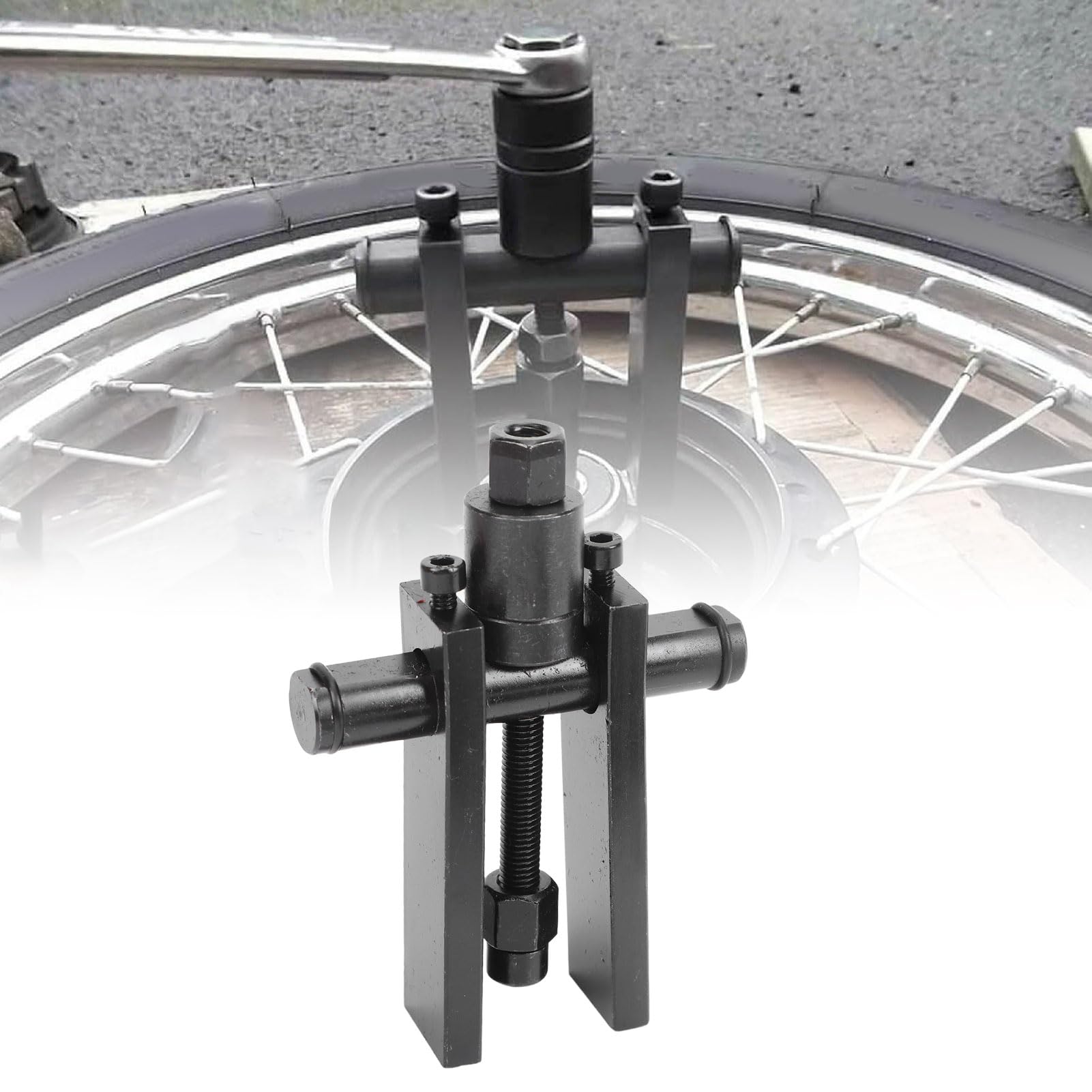 Fockety Zestaw do Wyciągania łożysk Koła Motocyklowego, 8-25mm ściągacz