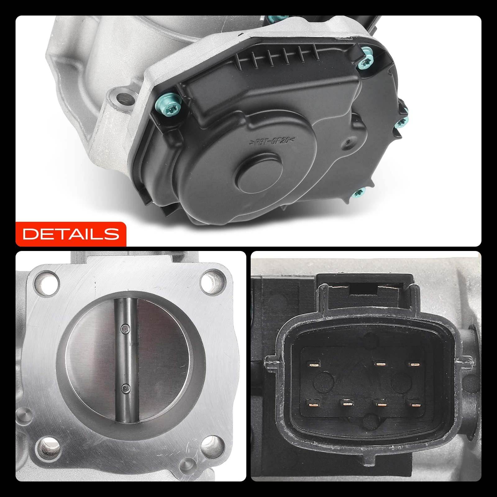 Frankberg Valvola dell'acceleratore Compatibile con Lacetti J200 1.6 Kalos KLAS 1.4 16V Aveo/Kalos Compatto T200 1.4 16V Nubira Station Wagon 1.6 Nubira Wagon J200 1.6 96815480,96394330