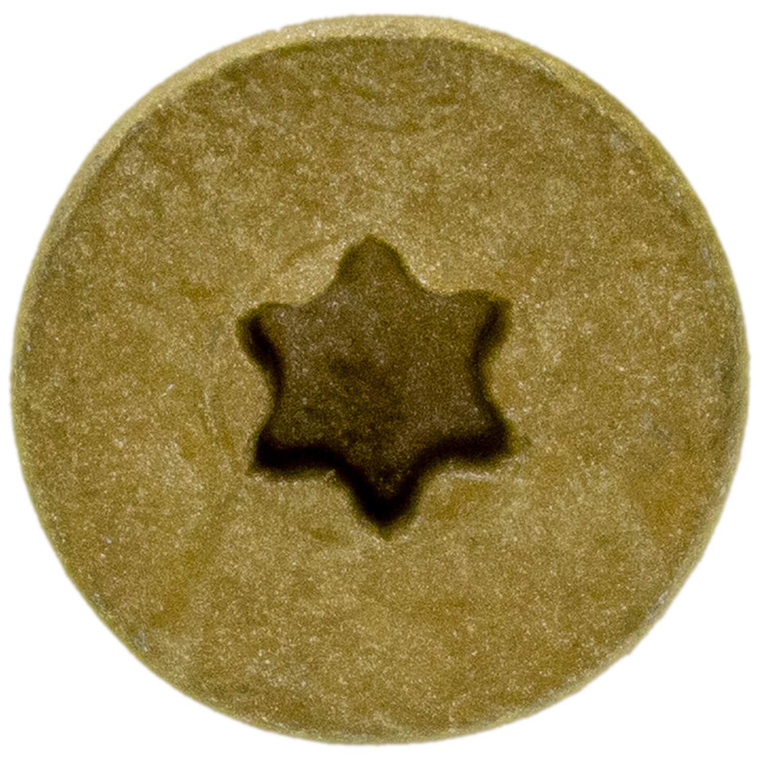 10-16 X 1-1/4" Wood to Metal -Self Tapping TEK Screw Star/TORX Drive - 5 POUNDS - 695 Screws