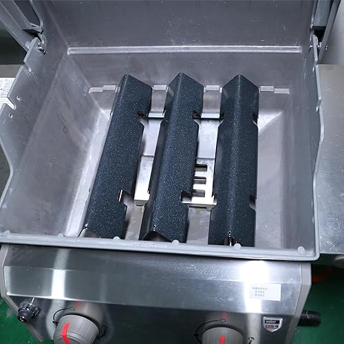 Miniatura 4 de Para piezas de parrilla Weber Spirit 2, barras aromatizantes de 15.3 pulgadas para Weber Spirit 2, GS4 Spirit II 200, Spirit II E210 S210 E215 E220