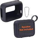 Zitel Silicone Case Compatible with JBL Go 4 Bluetooth Portable Speaker Protective Cover (Black) gallery image
