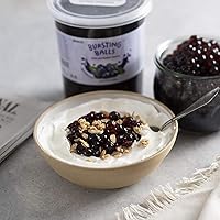 Vista 5 de BREXONIC Popping Boba Pearls - Perlas de Boba Reventadoras, Bolas de Té Explosivas, Cobertura para Bebidas y Postres, Sabores Fresa, Mango