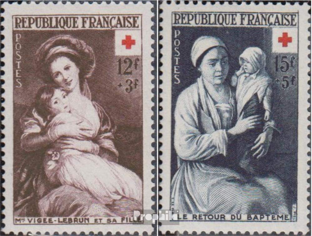 Frankreich Briefmarken 1976 Rotes Kreuz | Postfrisch MNH, Komplette Ausgabe 2001-2002, Sammlerqualität