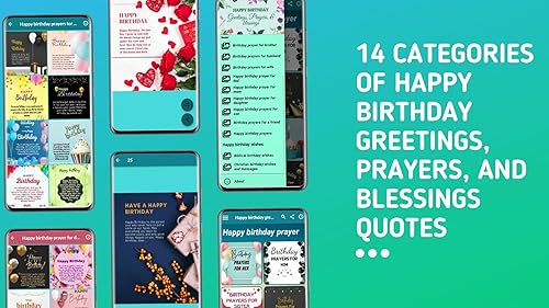 Happy birthday greetings, prayers, and blessings