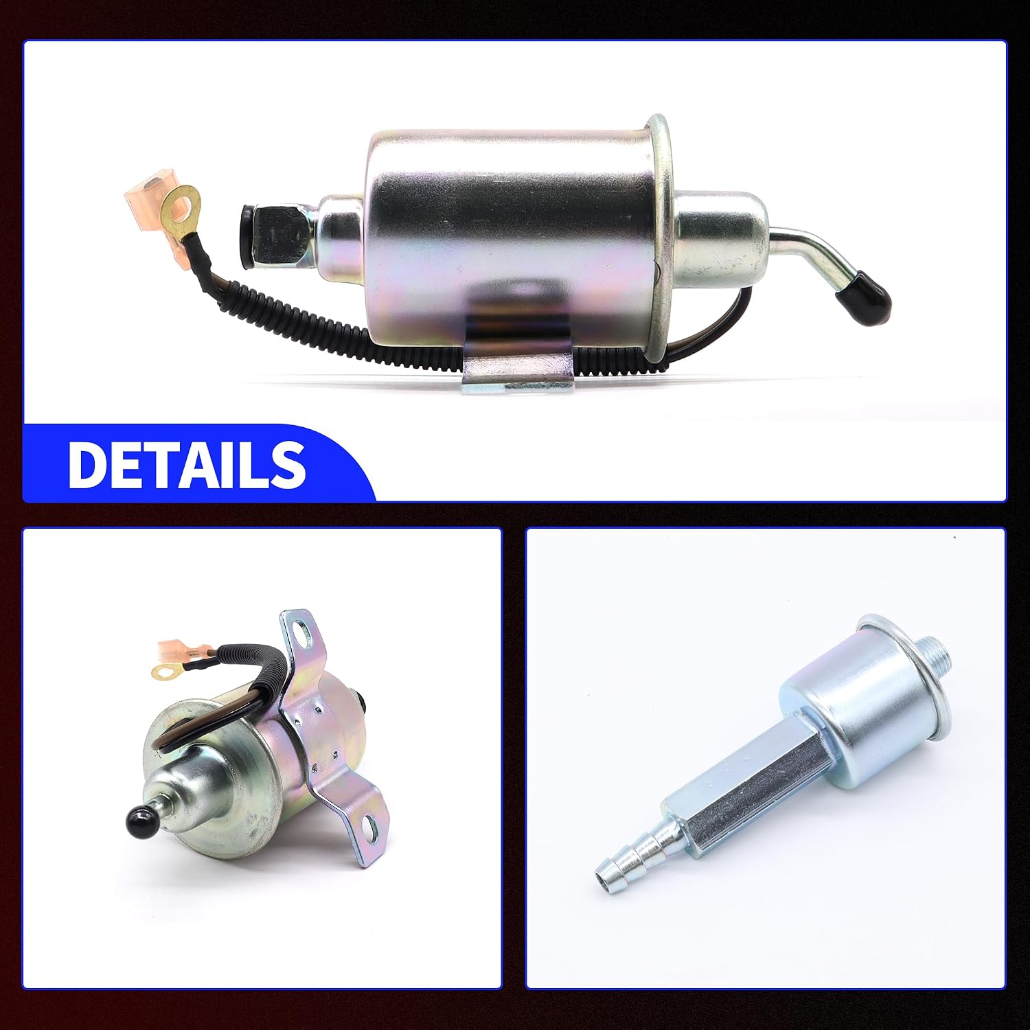 149-2311 Fuel Pump with 149-2457 Fuel Filter Fit for Cummins Onan RV