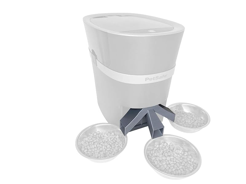 Adaptador divisor de 3 vias para comedouro automático PetSafe Wi-Fi Smart Feed Precision 3D Prints, 1 unidade