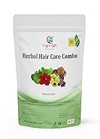 Vista 3 de YOGI'S GIFT Celebrating Health - Paquete combinado de cuidado del cabello a base de hierbas (17.65 onzas), mascarilla capilar con polvos