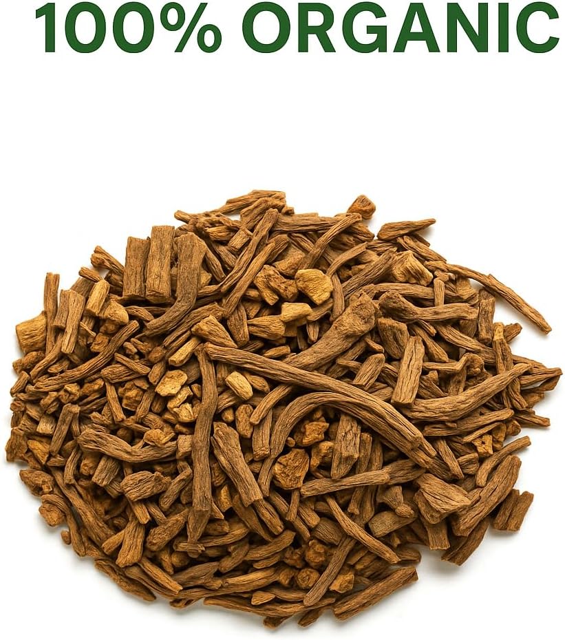 Organic Dried Valerian Root (Valeriana Officinalis) - 1 lb Bulk Pack - Premium Quality Natural- Non-GMO, No Fillers, Vegan, Kosher - Ideal for Teas, Tinctures, and Capsules - Image 2
