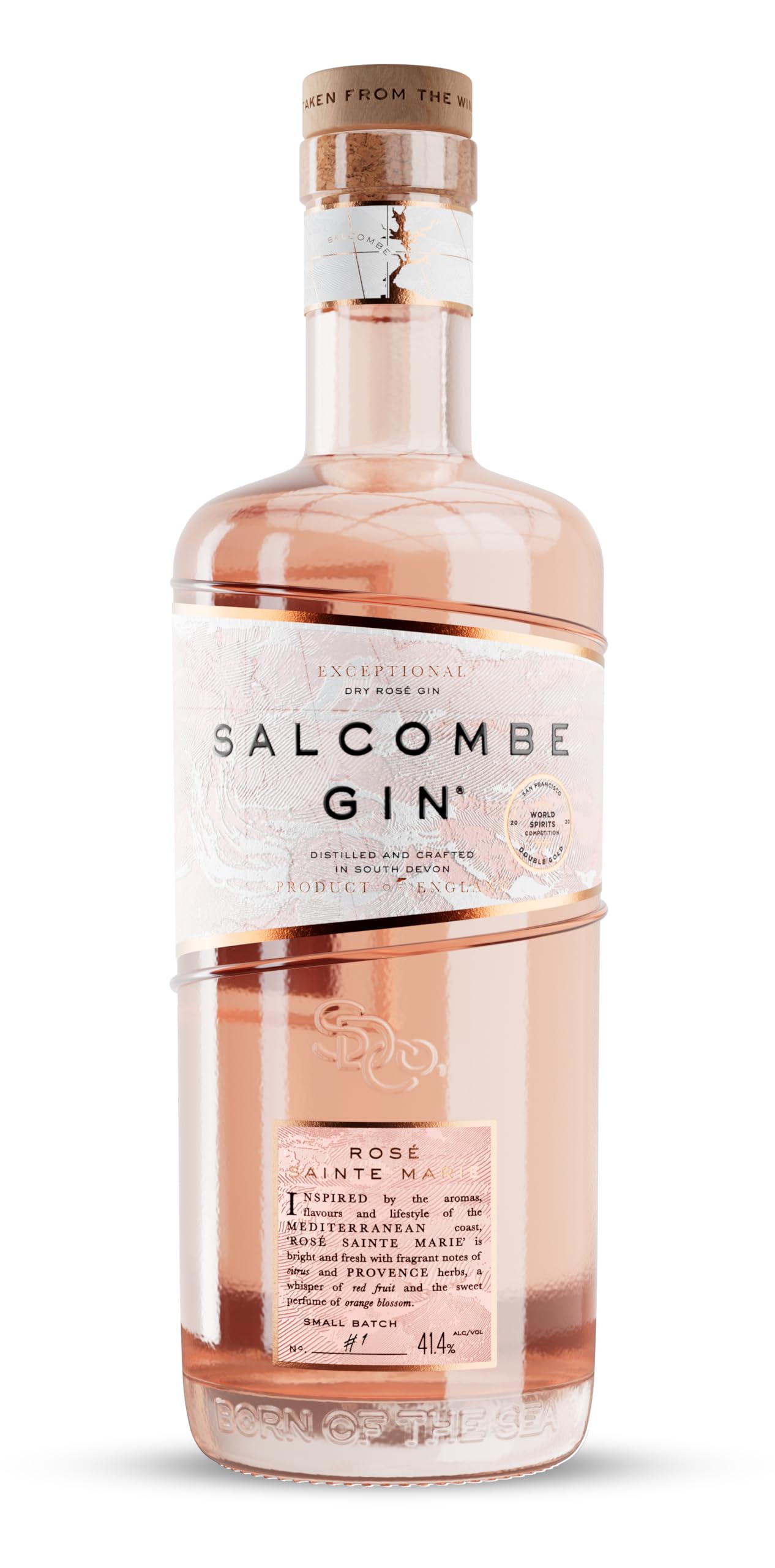 Salcombe Gin ‘Rosé Sainte Marie’ | Dry Rosé Gin, 70cl