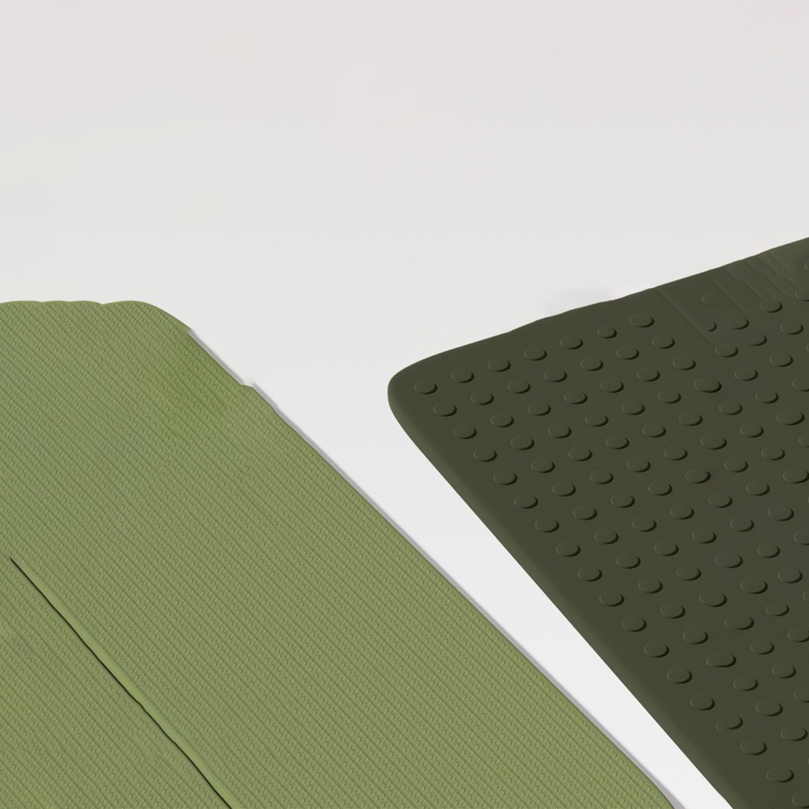 Esterilla de Yoga Plegable,Colchoneta Antideslizante de Alta Densidad Ligera,Women Men Exercise Mats for Home Gym,para Actividad Diaria,Deporte en Casa,con Bolsa de Almacenamiento
