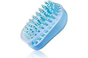 2 in 1 Dog Bath Brush Soft Silicone Pet Massage Brush
