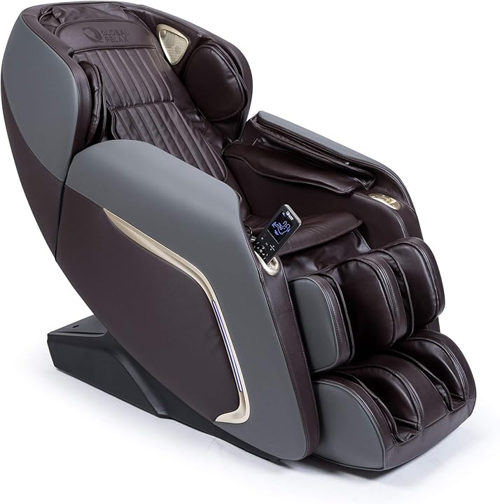 Ananda poltrona massaggiante 2d+ suono 3d bluetooth - usb 12 programmi professionali EU-ANANDA-BROWN-GREY-A30