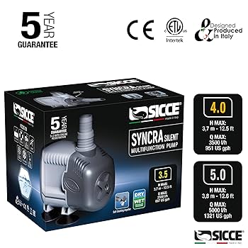 Amazon.com : SICCE Syncra Silent 5.0 Multifunction 1321 GPH