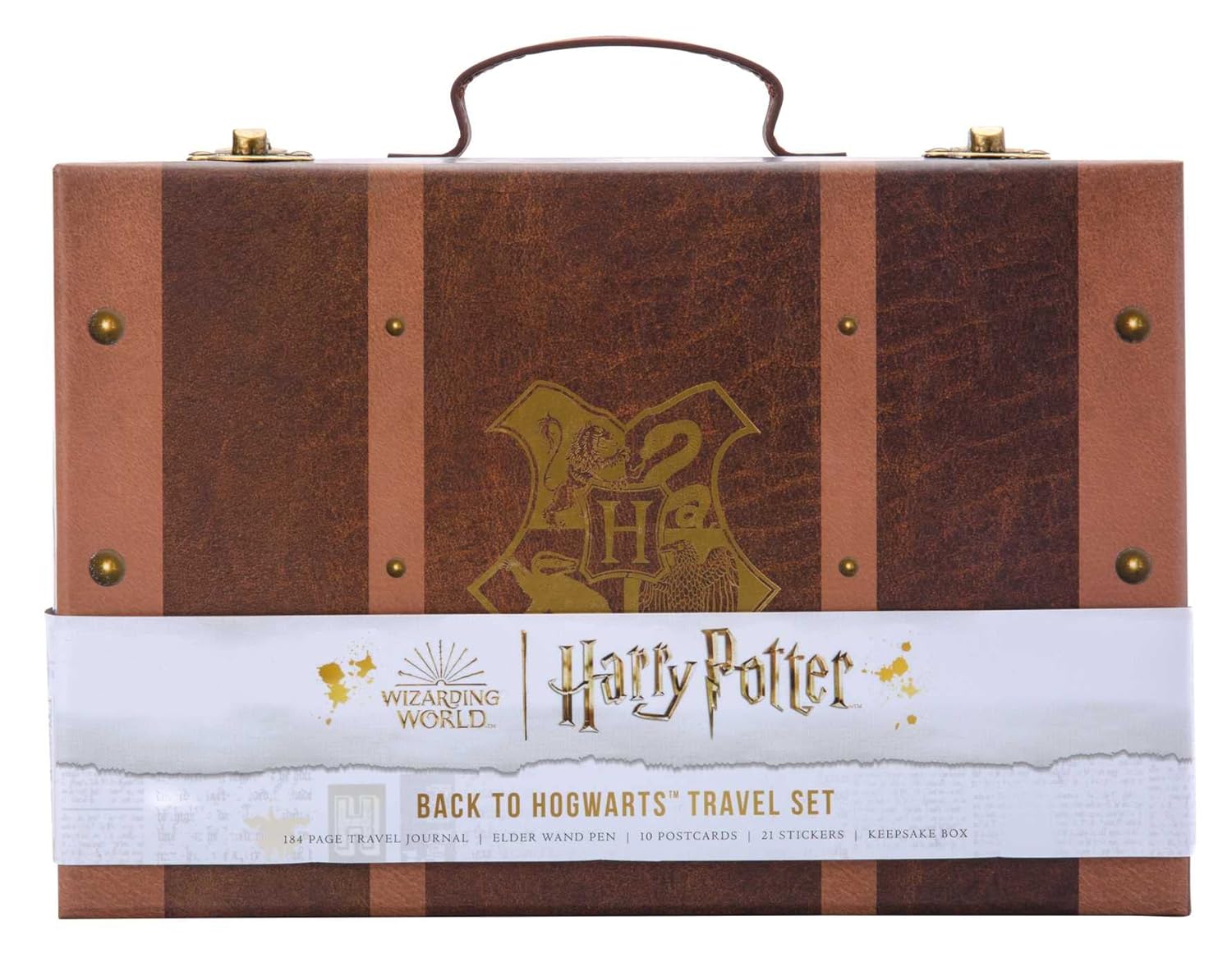 Harry Potter: Back to Hogwarts Travel Set      Hardcover – Sticker Book, September 27, 2022