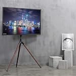 DURAMEX (TM) Artistic Easel 45 to 65 inch LED LCD Screen,Studio TV Floor Display Stand, Adjustable TV Mount with Swivel and Tripod Base