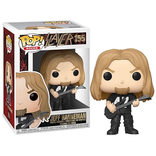 Funko Pop! Rocks: Slayer - Jeff Hanneman, Multicolor, Model:45386