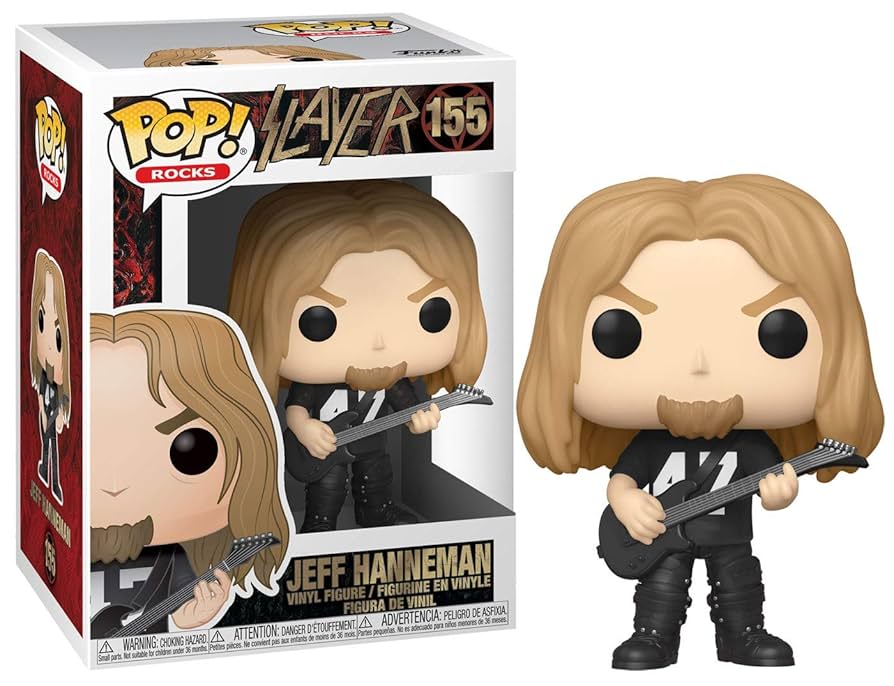 Amazon.com: Funko Pop! Rocks: Slayer - Jeff Hanneman