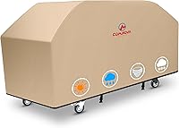 Vista 14 de Comnova - Cubierta de parrilla para Blackstone de 36 pulgadas - Funda de parrilla plana de 36" de 600D sin capucha, cubiertas de parrilla