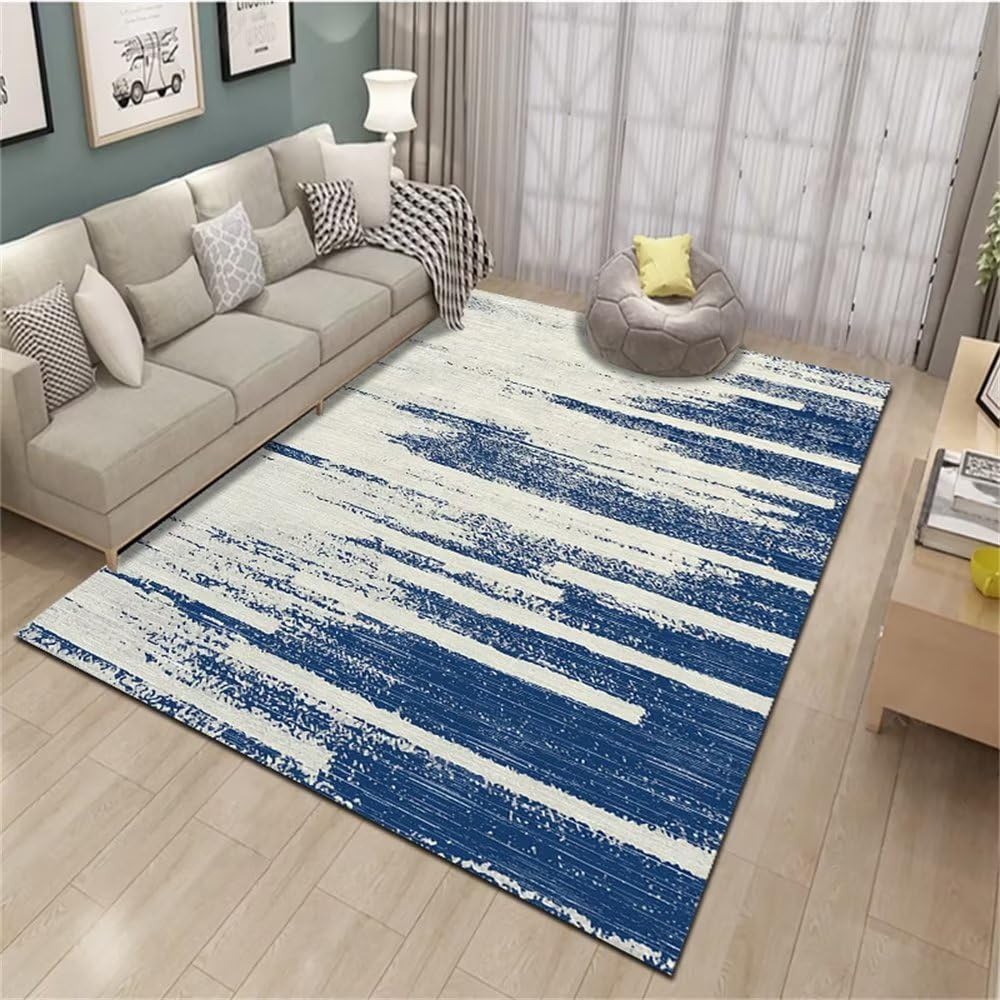 Jugendzimmer Deko Jungen Wohnzimmer, Schlafzimmer, Haushalt bettumrandung Teppich blau Anti rutsch für Teppich Baby Teppich Mädchen jugendzimmer deko Jungen terasse teppich180x250CM