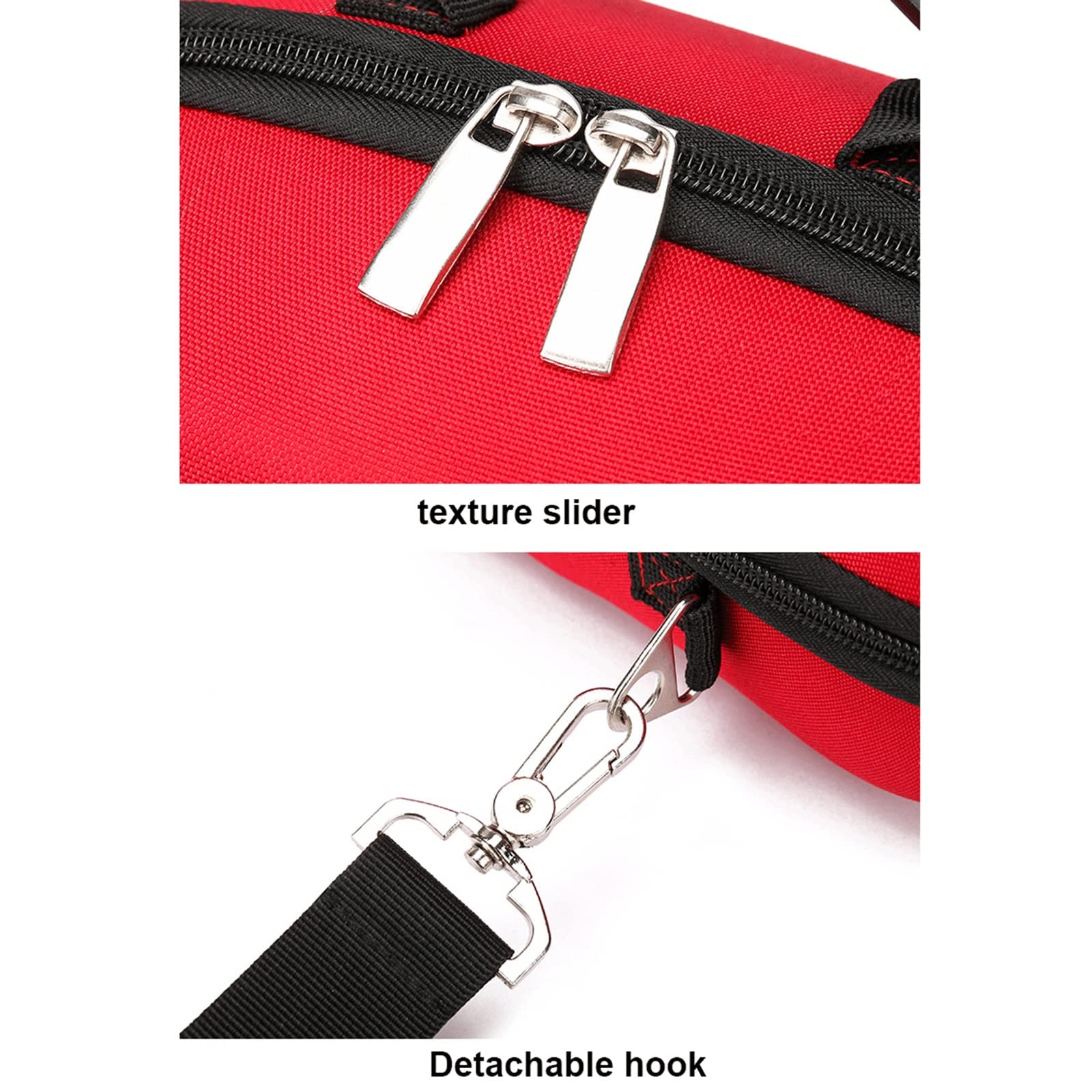 ETELIN Sac Médical Vide, Trousse De Premiers Secours Portable Boîte Kit Vide De Premiers Soins Sac De Secours Compact Et Léger pour Soins De Santé À Domicile, Voyage (Color : A)