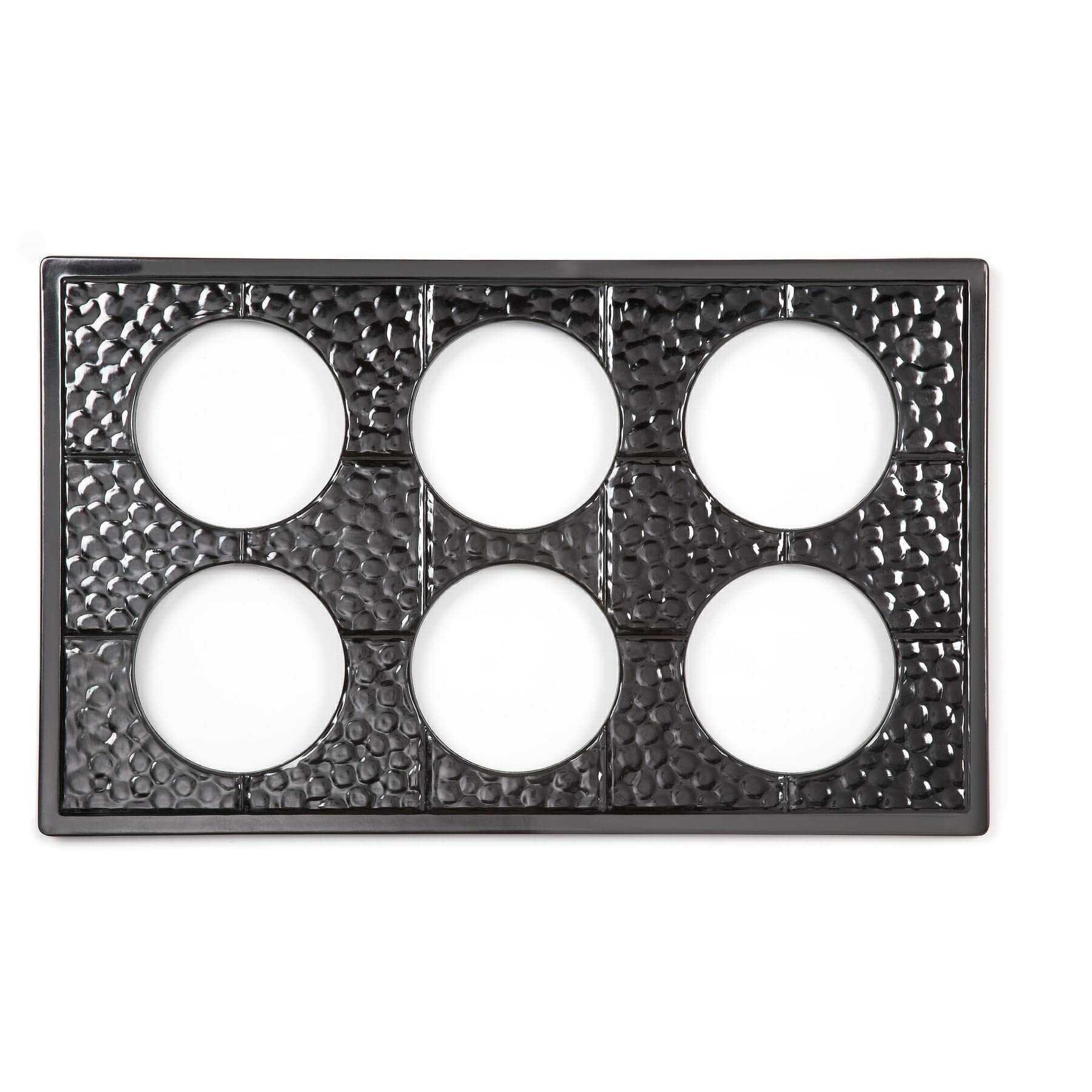 G.E.T. Enterprises ML171BK Tile with Six CutOuts (Qty, 1