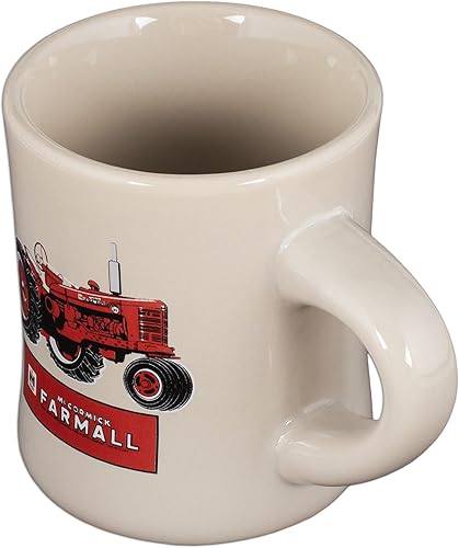 Miniatura 2 de Gres Restaurante Taza por McCormick Farmall Blanco rojo
