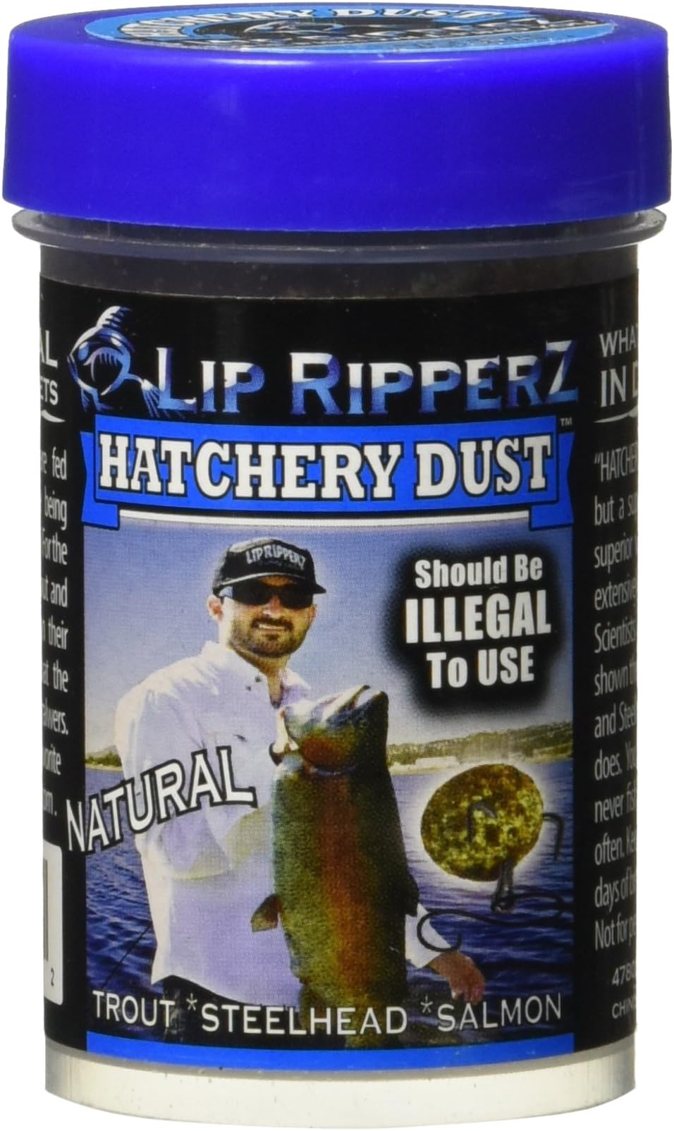 Natural Hatchery Dust Prepared Fishing Bait, Brown