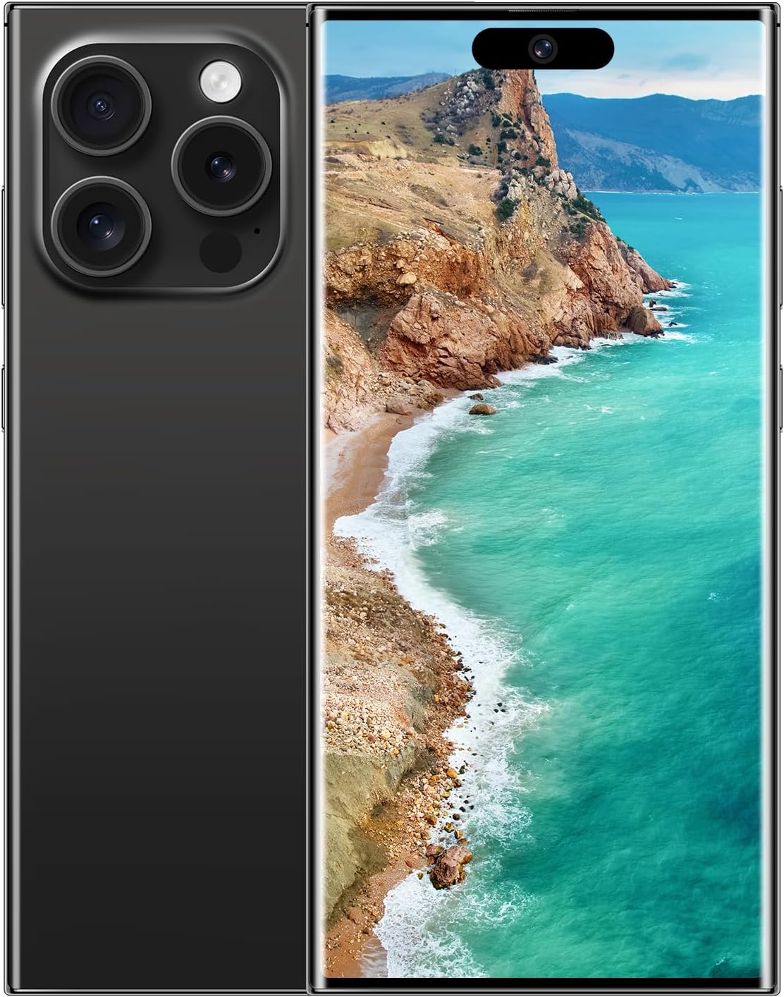 5G Phone Unlocked Smartphone Android 13 Phone, 8GB+256GB 6.8 “Display, 48MP+108MP Camera