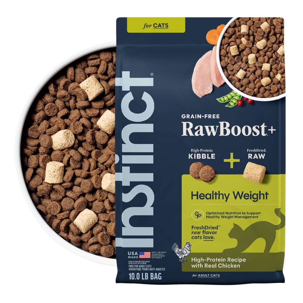 Instinct RawBoost Healthy Weight Dry Cat Food with Freeze Dried