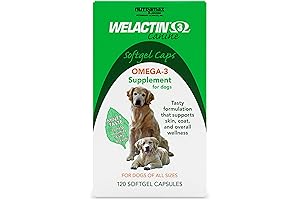 Wellness Made Simple with Nutramax Welactin Canine Soft Gel for Dogs