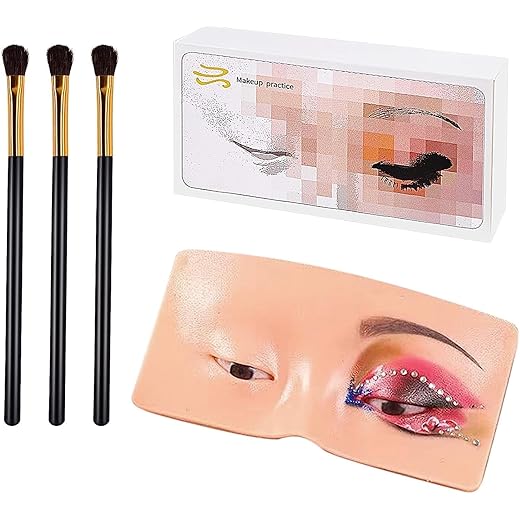 Makeup Practice Face Board 4PCS