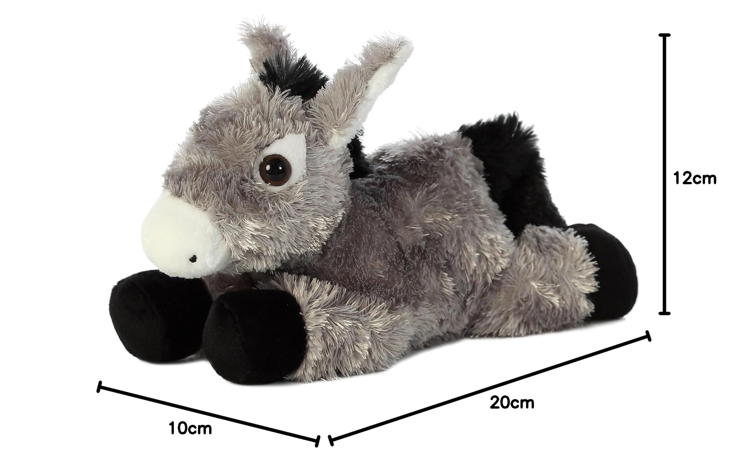 Amazon.co.jp: オーロラワールドぬいぐるみ ネイチャーキッズ ロバ