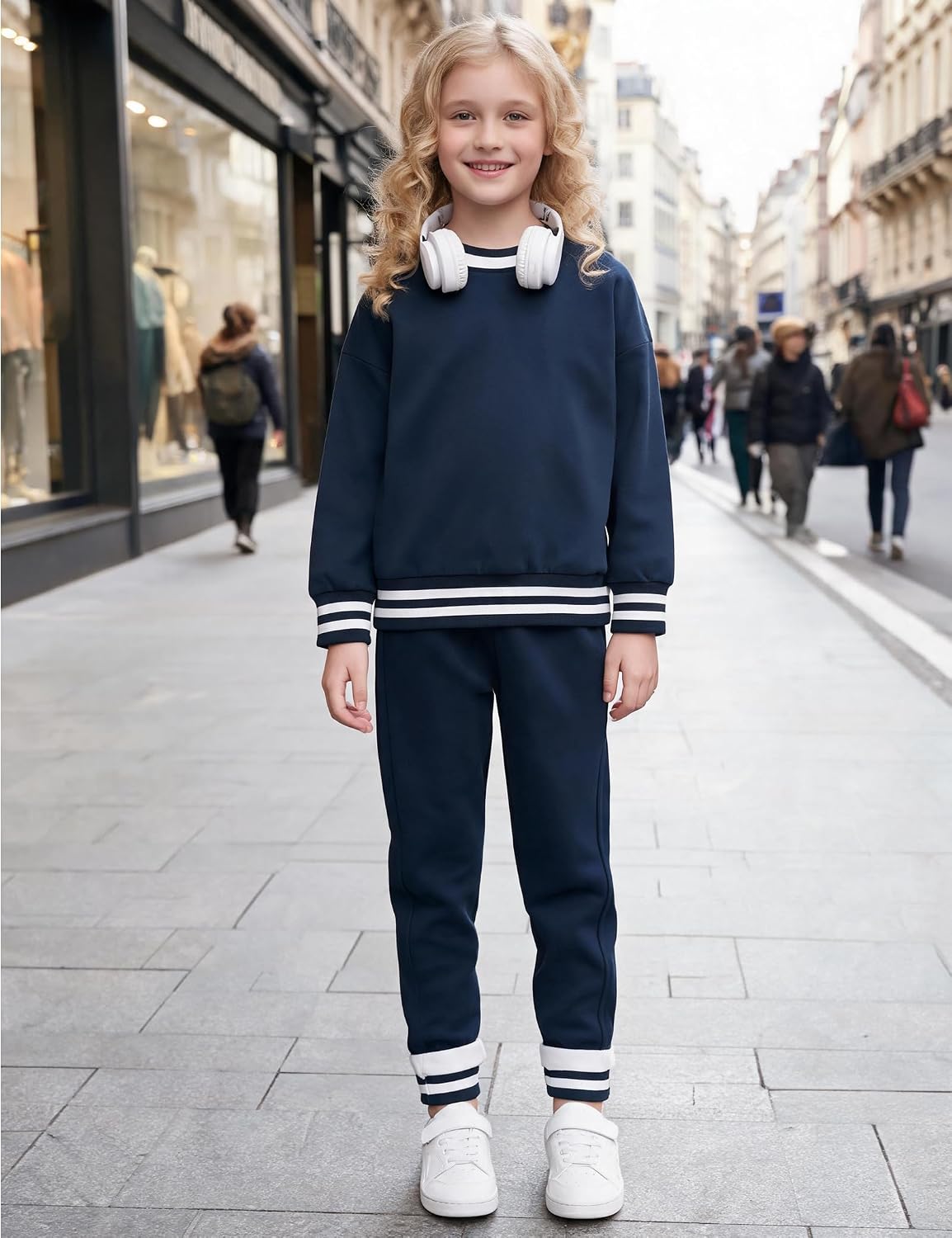 Girls Clothes Sweatshirt and Leggings Pants Fall Outfits 9-14Y image 5