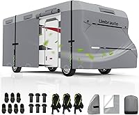 Vista 11 de Umbrauto - Cubierta para remolque de tienda de campaña 2022 mejorada de 6 capas superiores, impermeable, extragrueso, polipropileno, transpirable