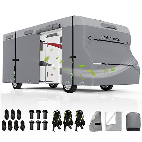 RV Cover Class C Upgraded 7 Layers Anti-UV Top Panel