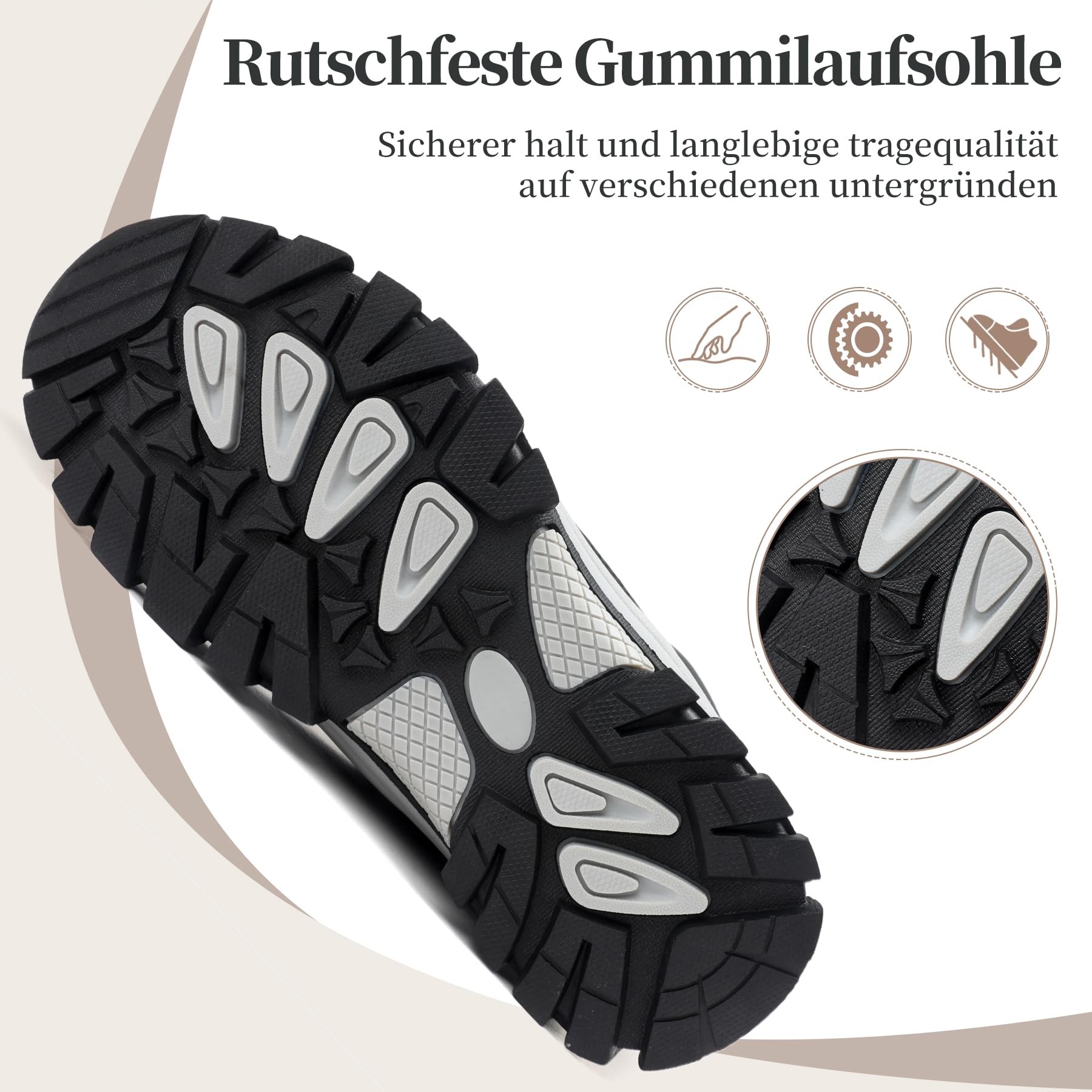 Winterstiefel Herren Damen Warm Gefüttert Schneestiefel Rutschfest Winterschuhe