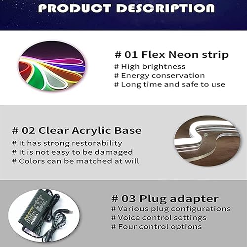 Miniatura 6 de Letrero de neón para mujer, decoración de pared, luz LED abstracta con USB, para dormitorio, fiesta de cumpleaños, decoración de salón de belleza,