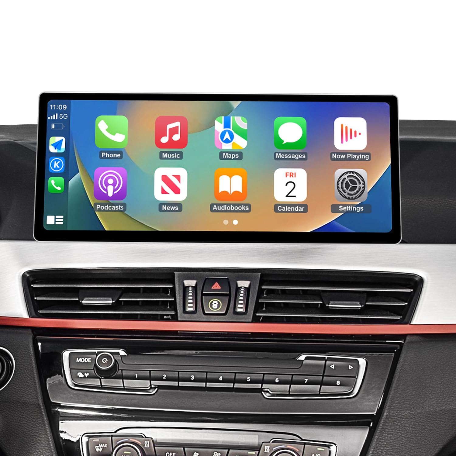 Road Top Autoradio CarPlay 12,3" per BMW Serie X1 F48 con NBT 2015-2018