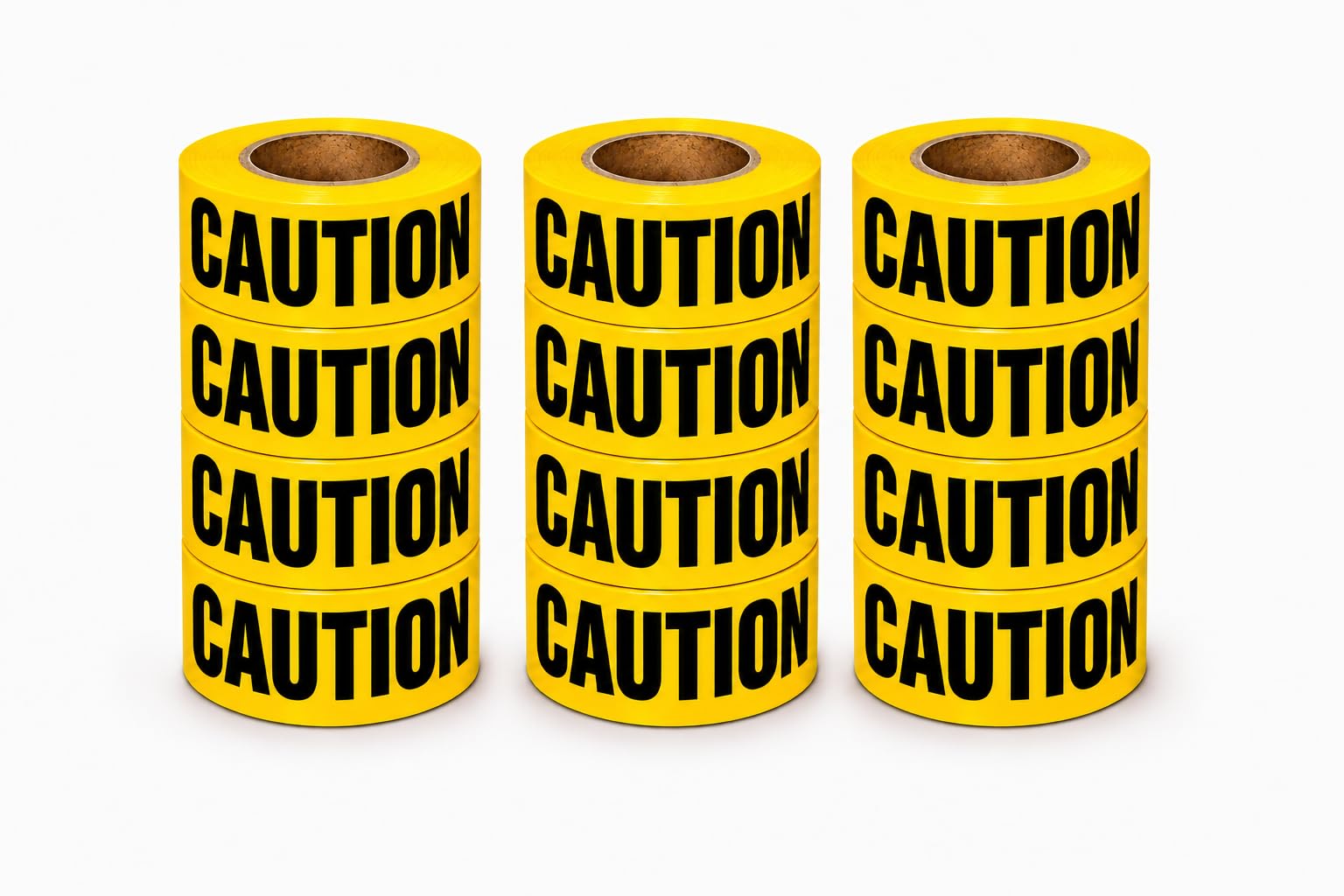 ATERET Premium Yellow Caution Tape I 3 inch x 1000 feet I Harzard Tape w/Bright Yellow & Bold Black Text I 3" Wide for Maximum Readability I Ideal Use for Danger/Hazardous Areas (1-Pack) — Amazon image 14