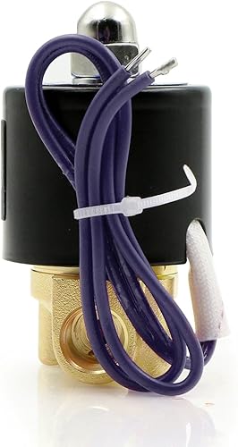 Miniatura 12 de 3/8 pulgadas, válvula solenoide, eléctrica, 12 V CC