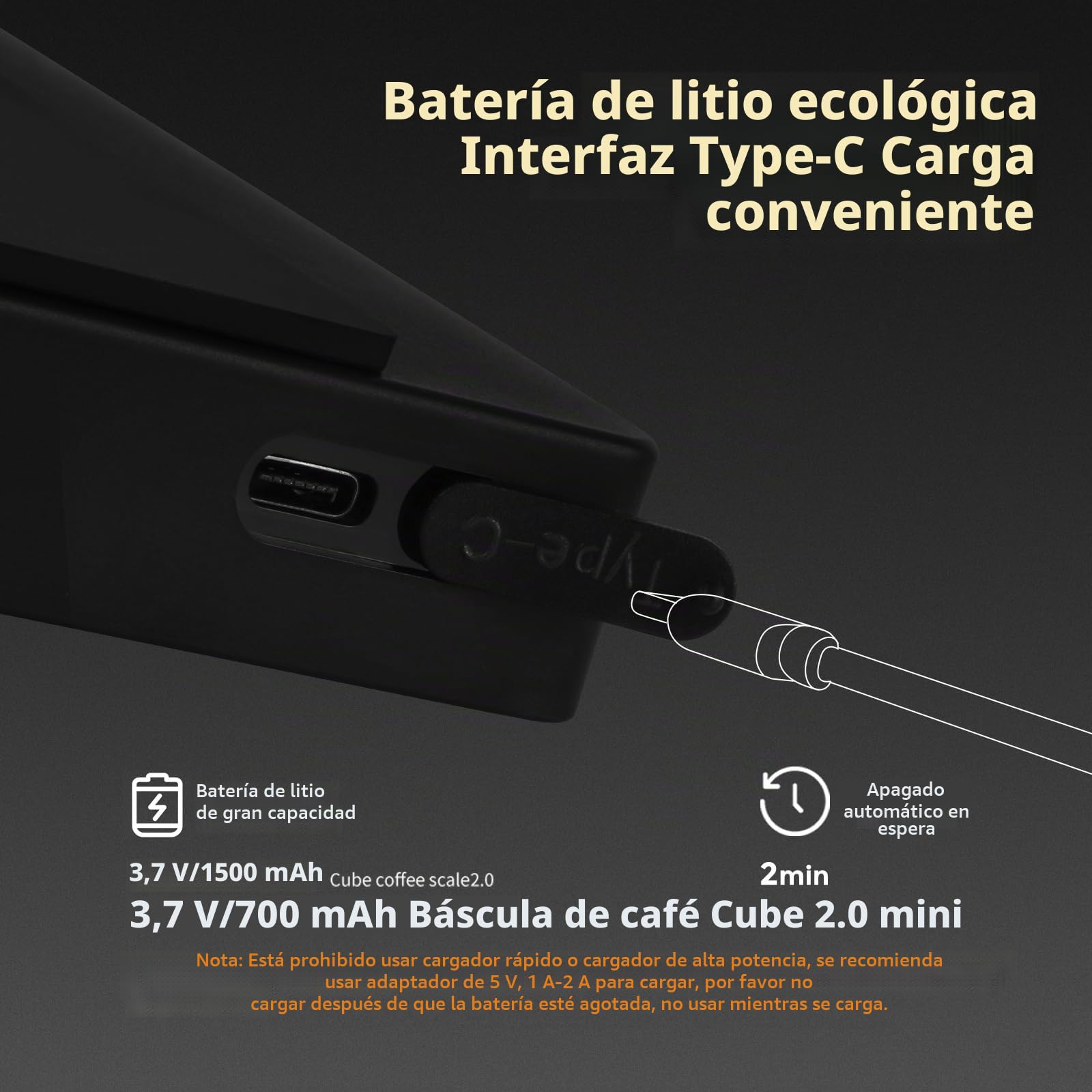 MHW-3BOMBER Espresso ES6029 - Báscula digital de precisión con temporizador y caudal en tiempo real, 0,1 g para Espresso & Pour Over, Upgrade 3.0 Mini Pro