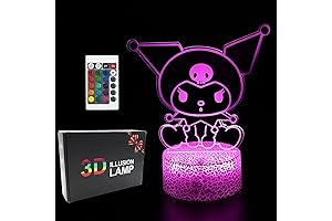 Danganronpa Night Light, 3D Illusion Lamp with Remote Control