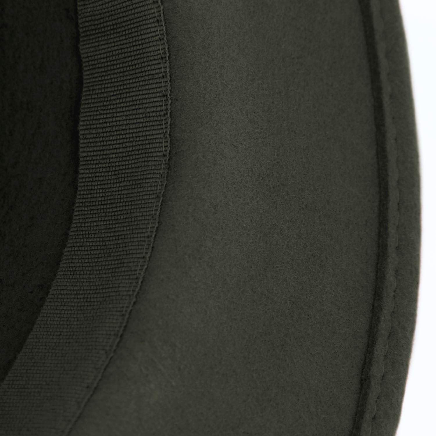 fiebig Edison Traveller mit Kunstlederband | Filzhut aus 100% Wolle für Damen und Herren | Angenehm leichter Sitz für das ganze Jahr | Wollfilzhut Made in Italy