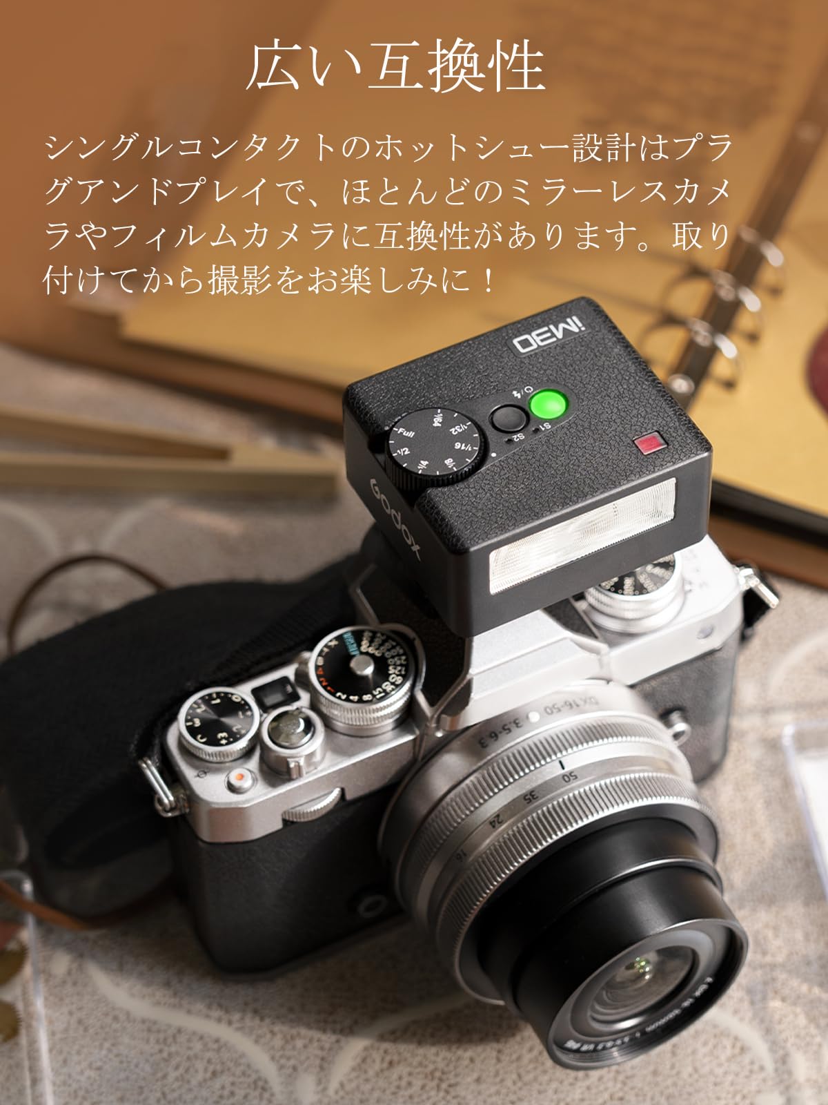 Amazon | Godox IM30 カメラフラッシュ マニュアルフラッシュ Mini