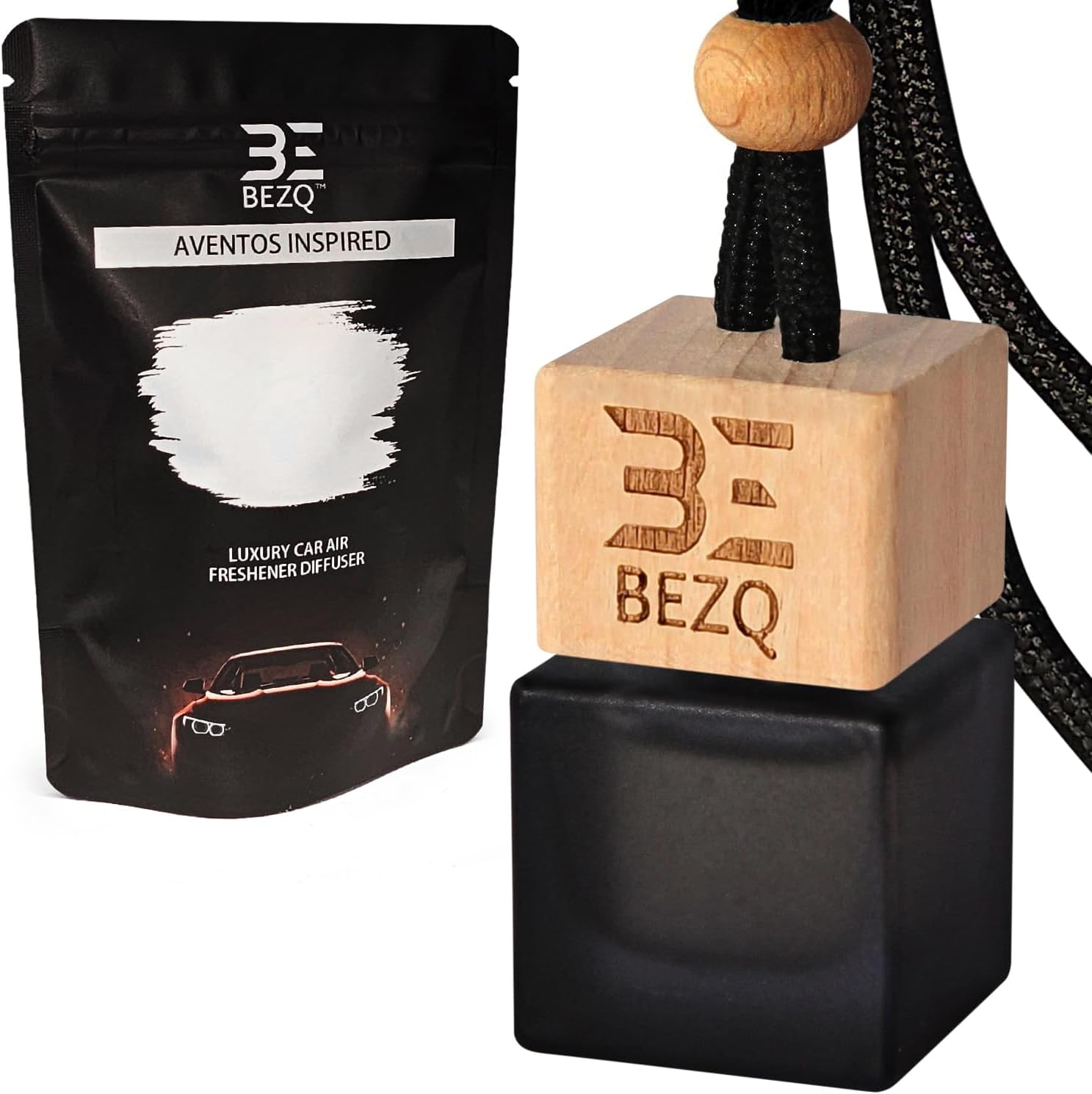 Air Freshener for Men | Vent Clip | Creed Inspired Fragrances | Strong Perfume | Odour Eliminator | GREED Scent by BEZQ