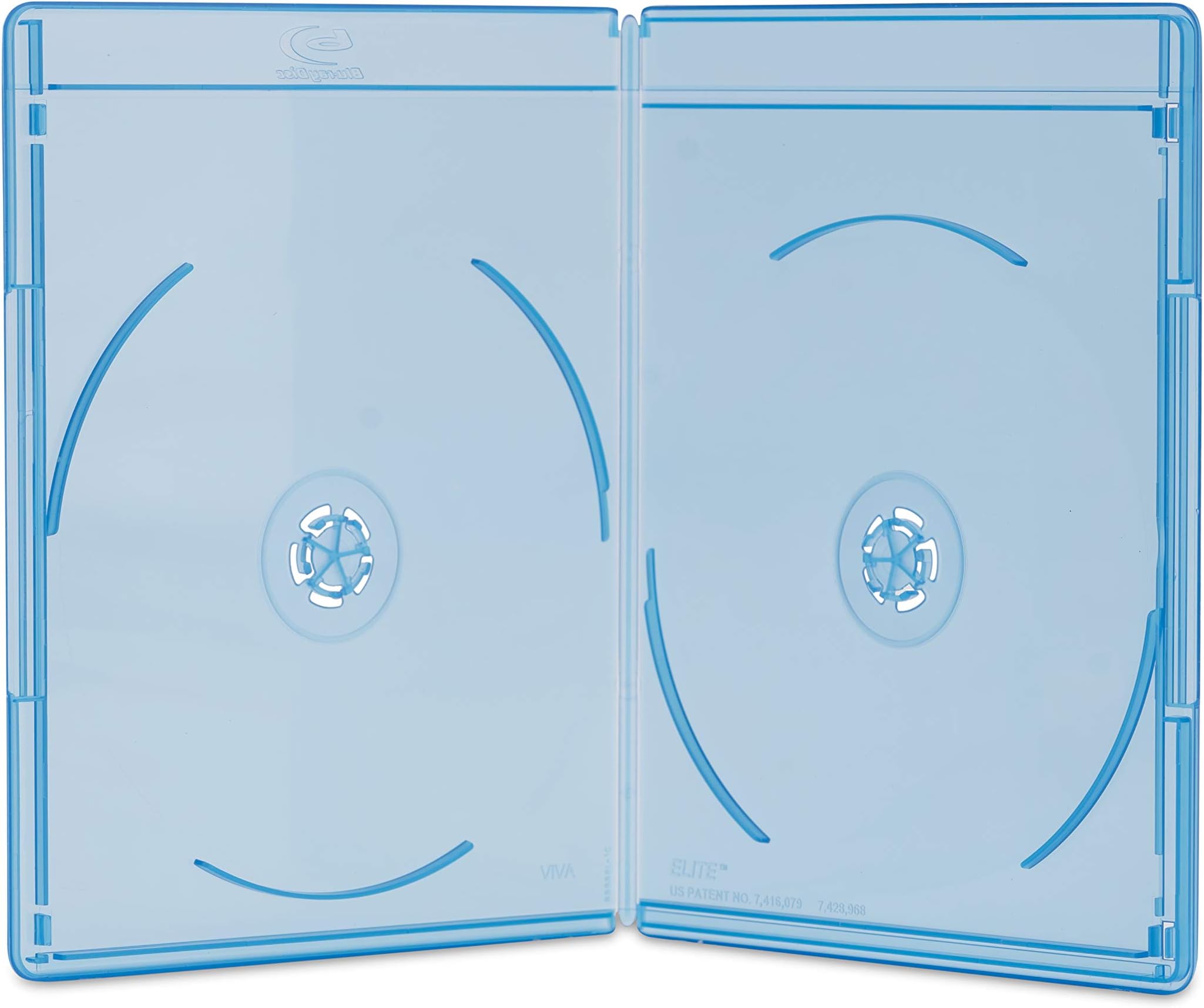 Viva Elite Double Blu Ray 2 Disc Cases Slim 6 mm – Pack of 10.