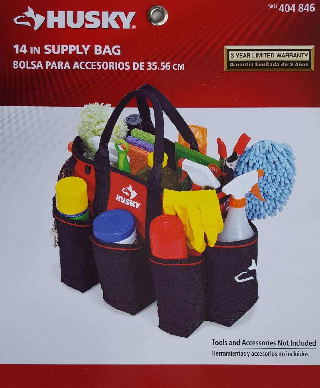 Husky 14 in. Supply Bag