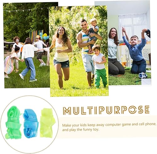 Miniatura 8 de NUOBESTY Banda elástica de salto para niños, cuerda de salto china, bandas elásticas de entrenamiento para niños, cuerda de goma para exteriores,